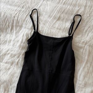 Black Spaghetti Strap Romper